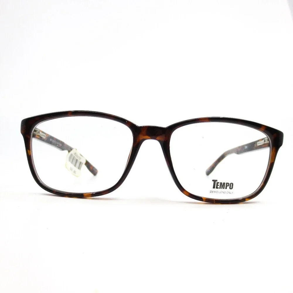 tempo MP 5109 to brown tortoise Rectangular Eyeglasses Frames 52[]17 140 mm
